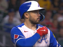 Travis d'Arnaud Walkoff home run Atlanta Braves