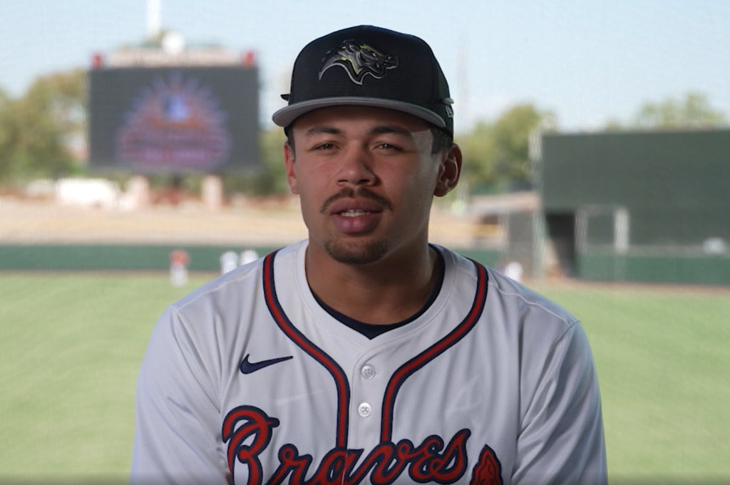 Drake Baldwin claimed the title of Braves Minor League Player of the Year.