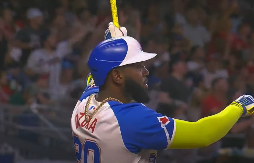 Marcell Ozuna joins list of Braves legends that participated in Home Run Derby.