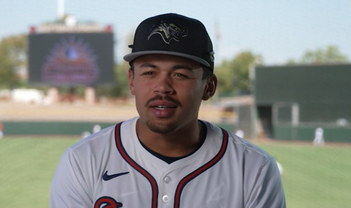 Drake Baldwin is the Atlanta Braves’ standout catching prospect.