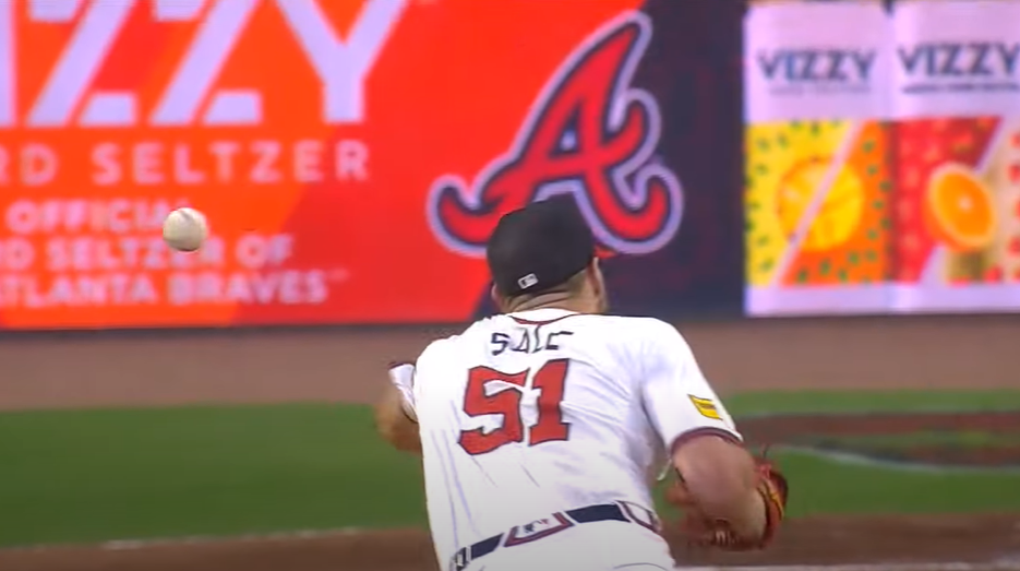 Sale led the National League in wins (18), ERA (2.38), and strikeouts (225), earning him the first NL Triple Crown in over a decade.