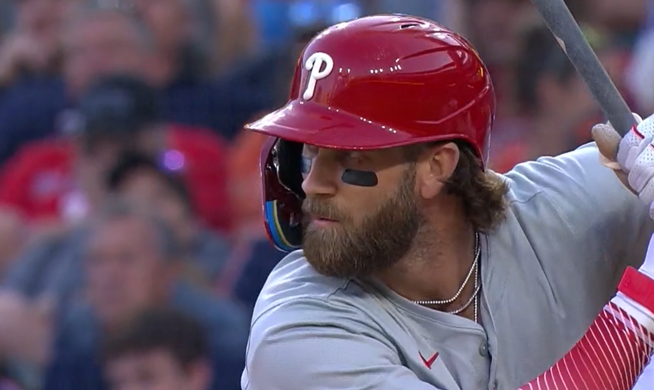 Good News for Bryce Harper After Brutal HBP Scare