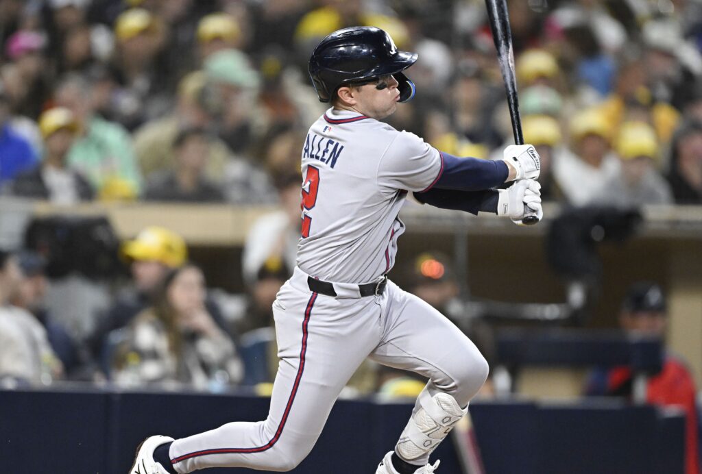 A Numbers Game: Why Allen Gets the Nod - ATL Braves Country A Numbers Game: Why Allen Gets the Nod