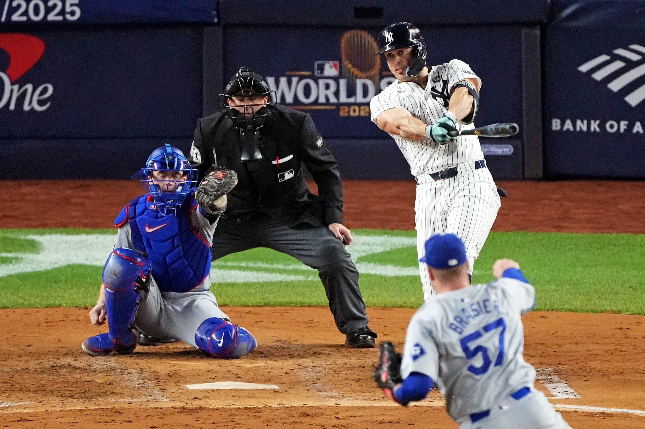 Giancarlo Stanton hitting