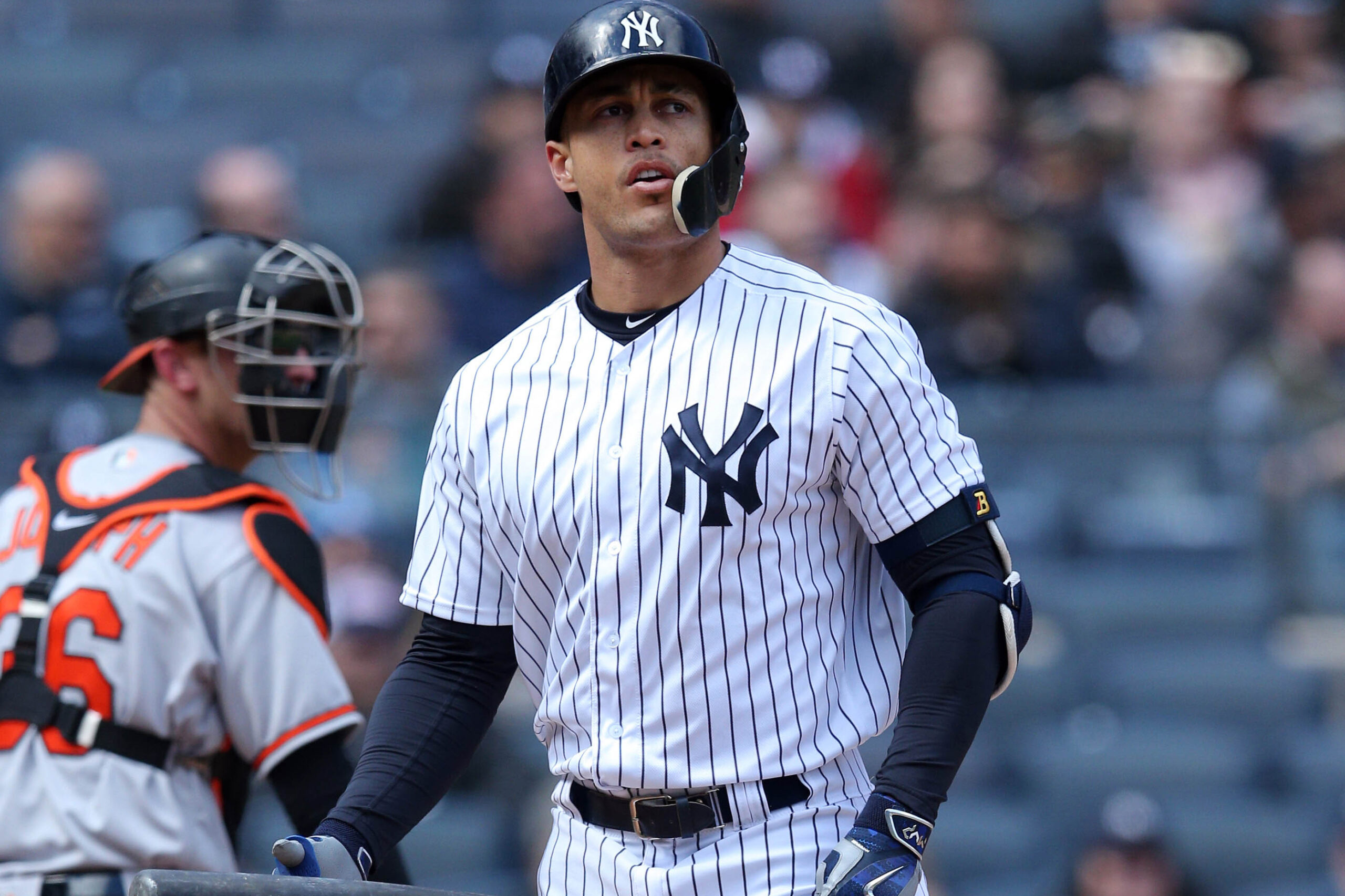 Giancarlo Stanton strikeout Yankees