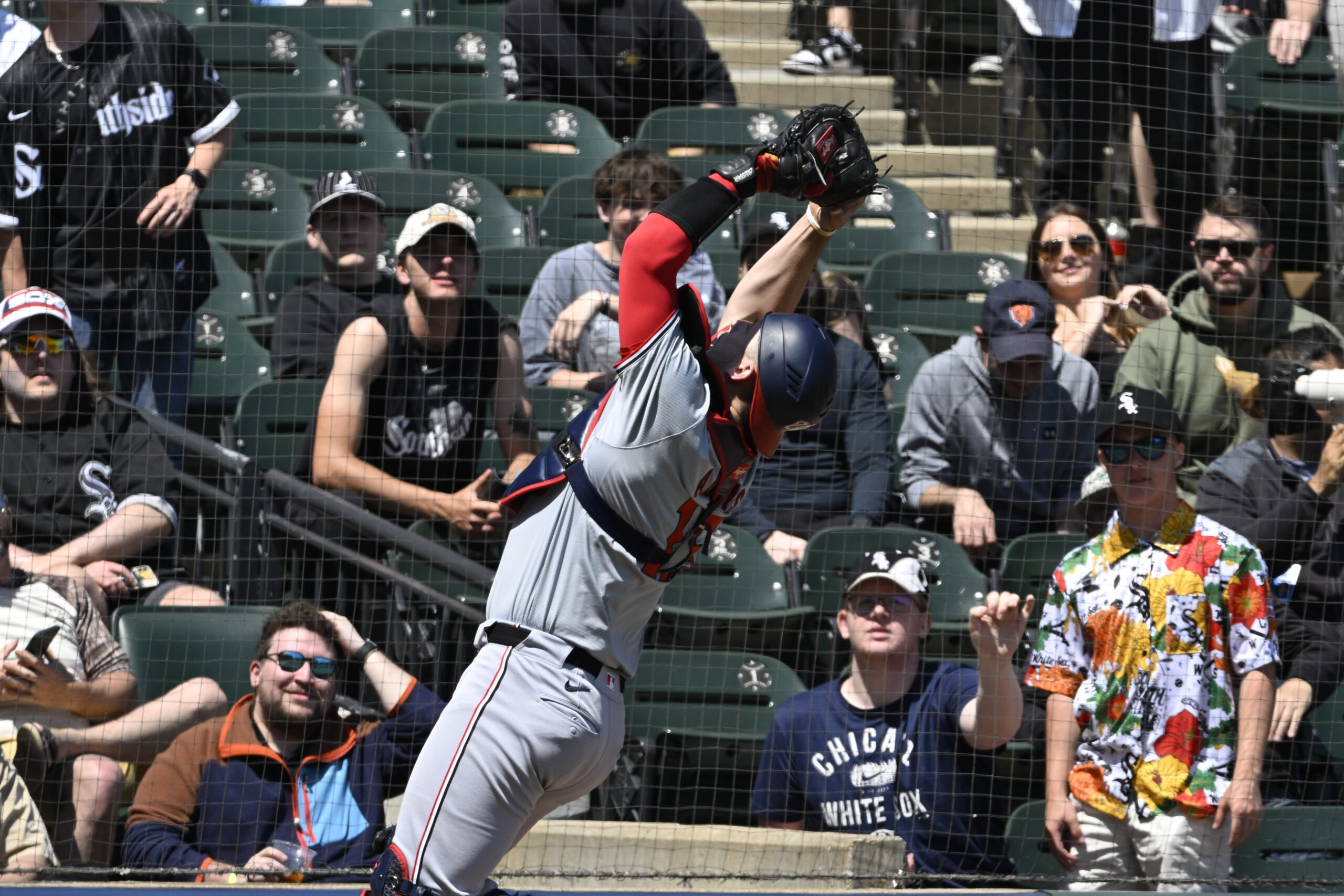 Riley Adams catch