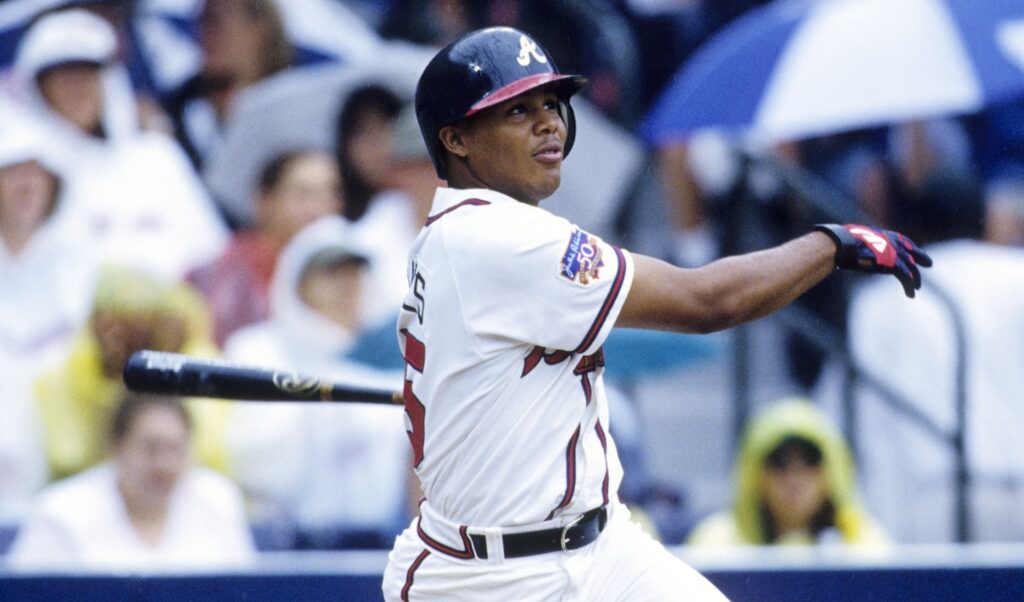 4. Andruw Jones – The Defensive Dynamo