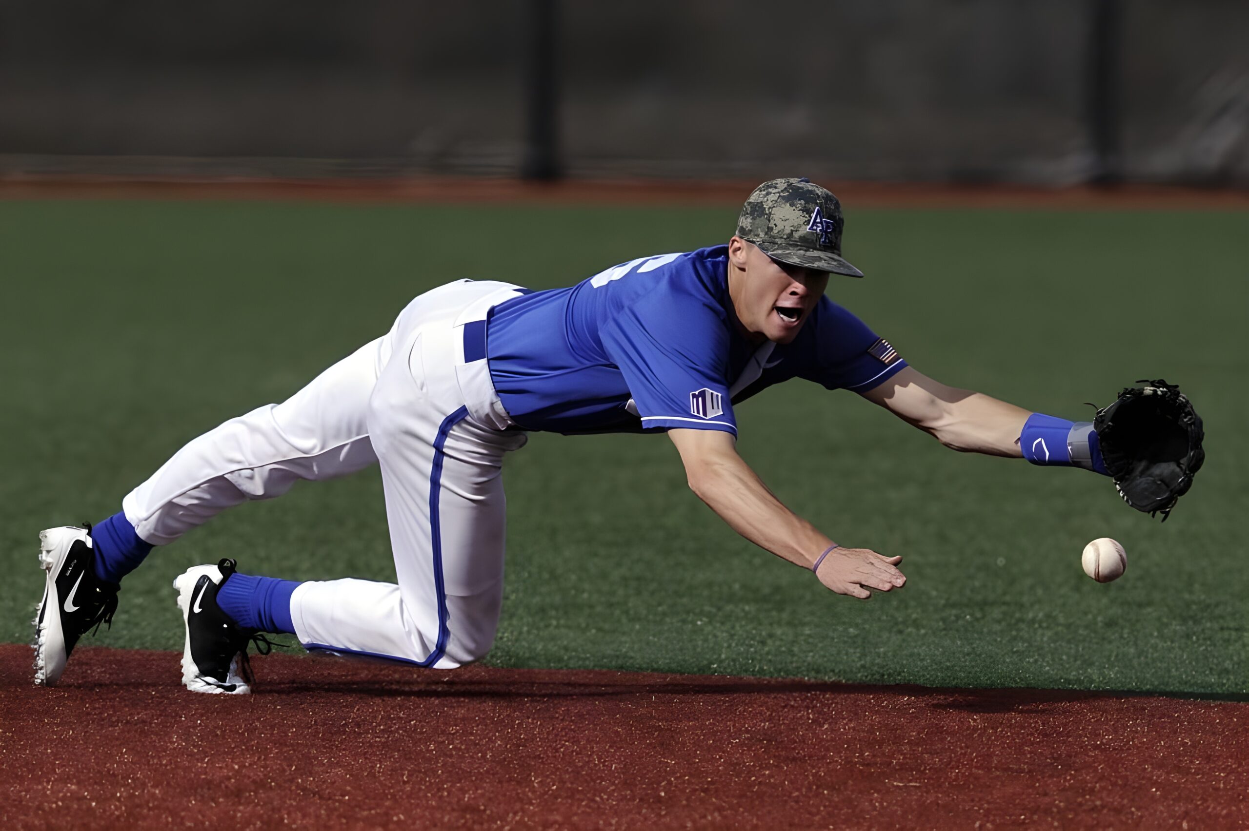 baseball-player-diving-for-ball-on-field - ATL Braves Country