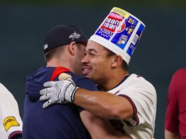 Loving The Braves New Dubble Bubble Crown Celebration