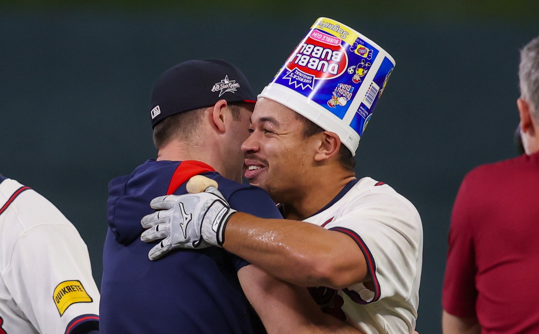 Loving The Braves New Dubble Bubble Crown Celebration