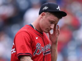 Braves Confirm Pitcher Out the Rest of the Season