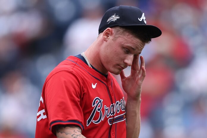 Braves Confirm Pitcher Out the Rest of the Season