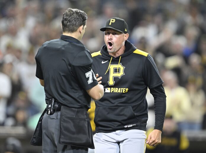 Pirates Manager Rips Into Umpire After Brutal Game Call Pirates Manager Rips Into Umpire After Brutal Game Call