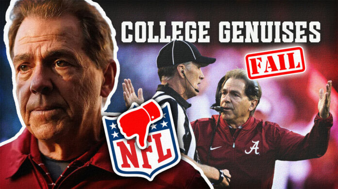 College Coaches Who Crashed in the NFL