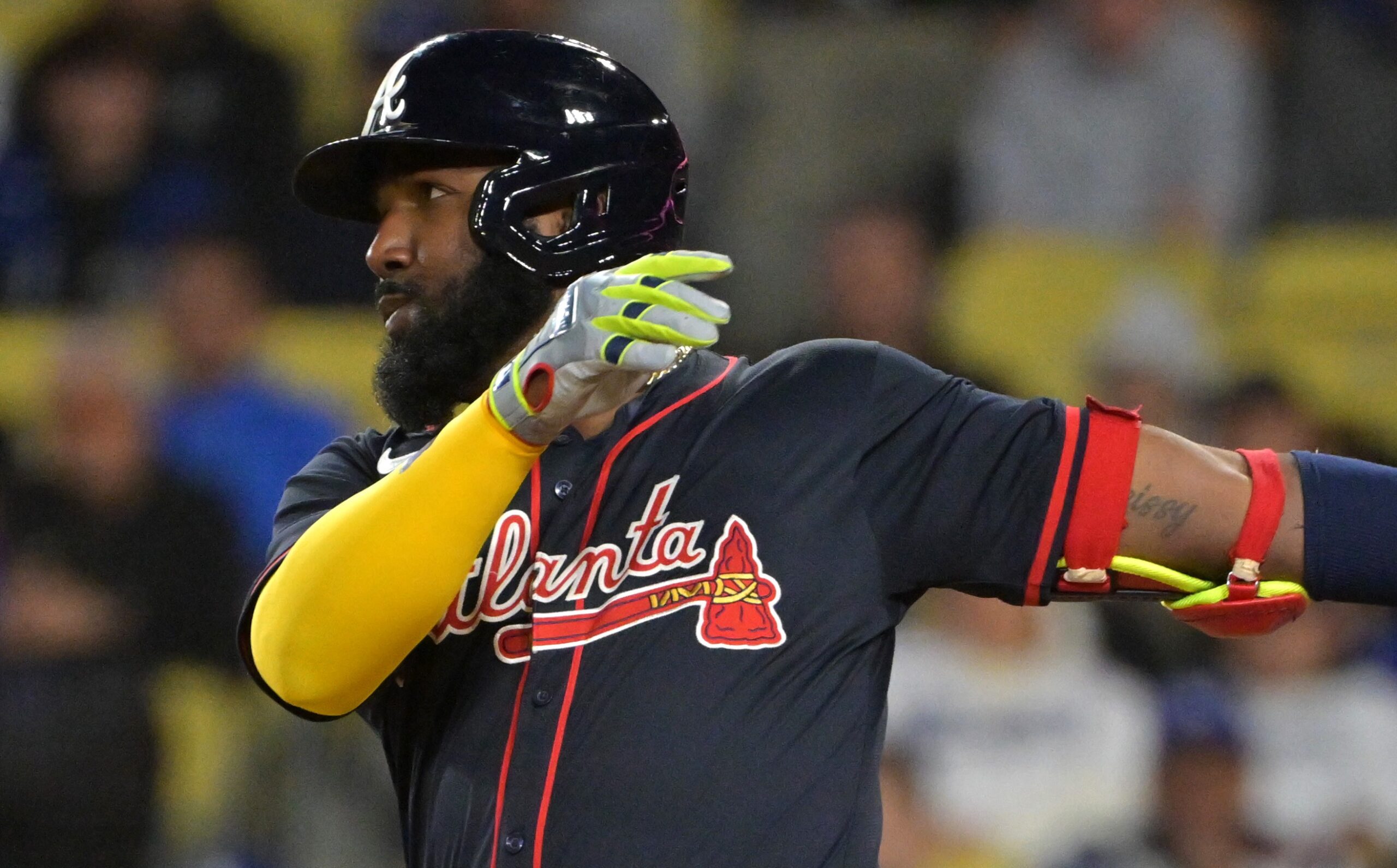 Braves Manager Shares the Plan For DH Ozuna's Hip Issue