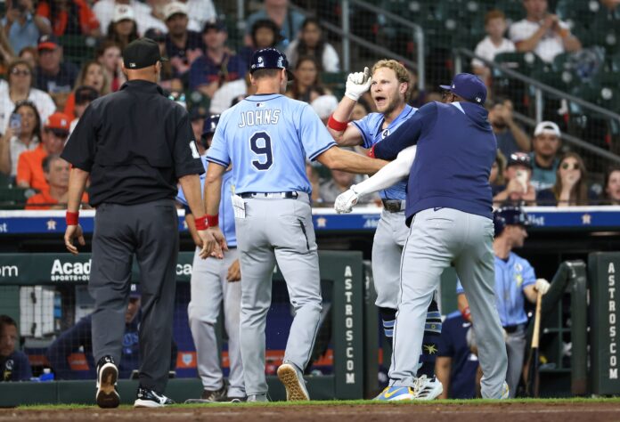 Taylor Walls Fumes At Umpire After Ejection