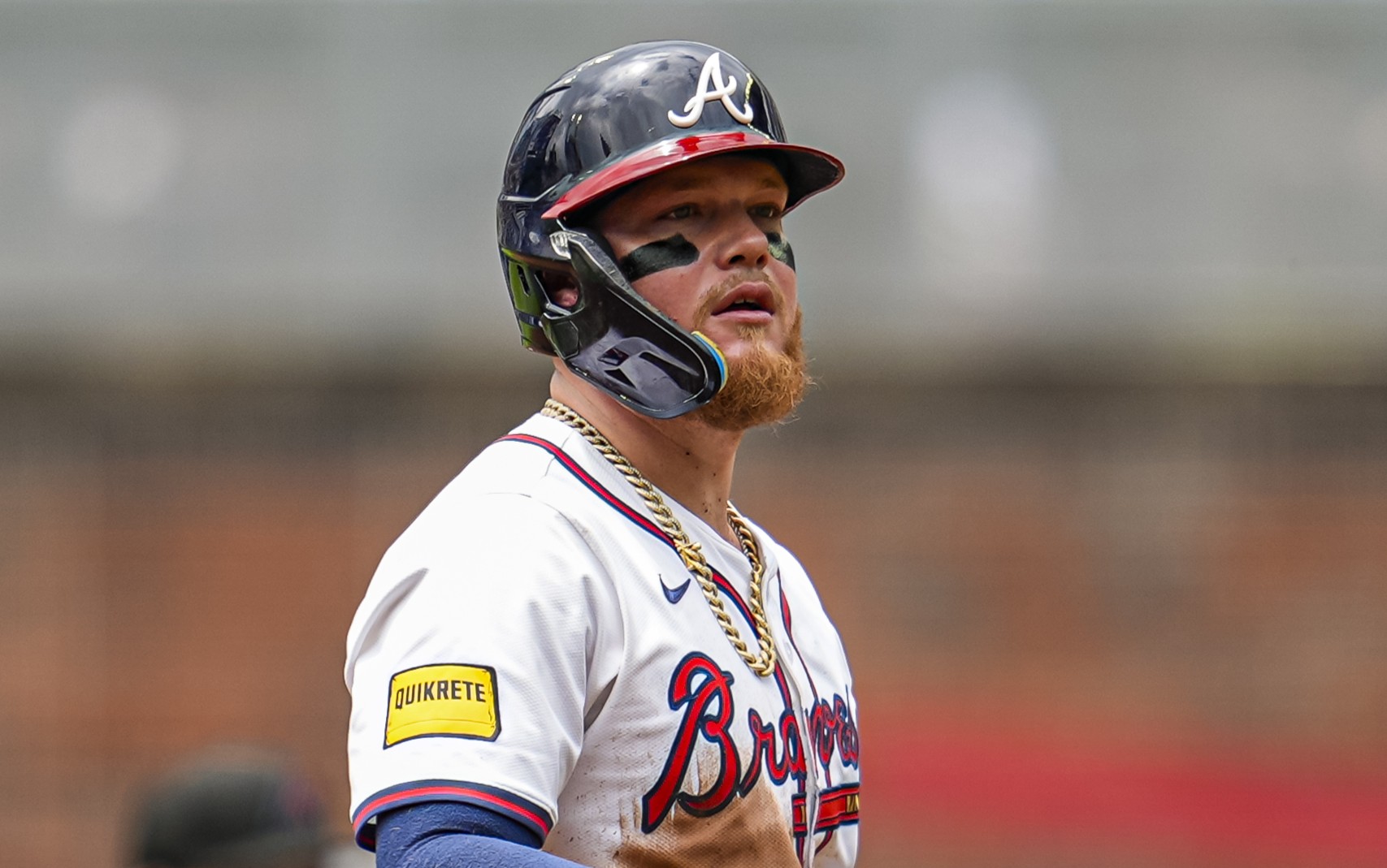 Braves Verdugo Moved to the Bench Against Brewers
