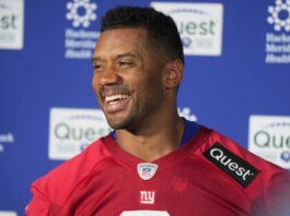 Giants WR Comments on Russell Wilson Being New York QB