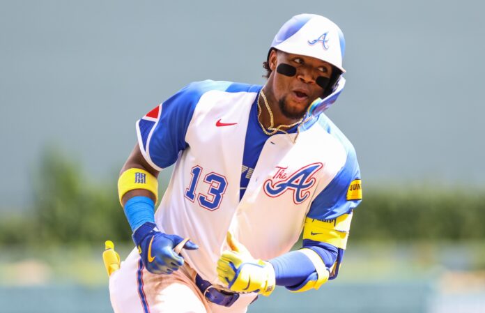 Watch Ronald Acuña's Insane Throw Stump the Yankees