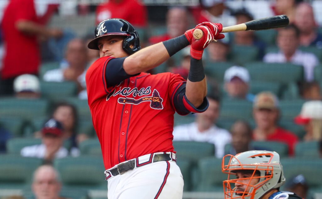 A Bat That Was Heating Up Before the Break - ATL Braves Country Braves Slugger's Bat Was Heating Up Before the Break