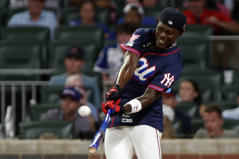 Jazz Chisholm Roasted After Pitiful Home Run Derby Debut Jazz Chisholm Roasted After Pitiful Home Run Derby Debut