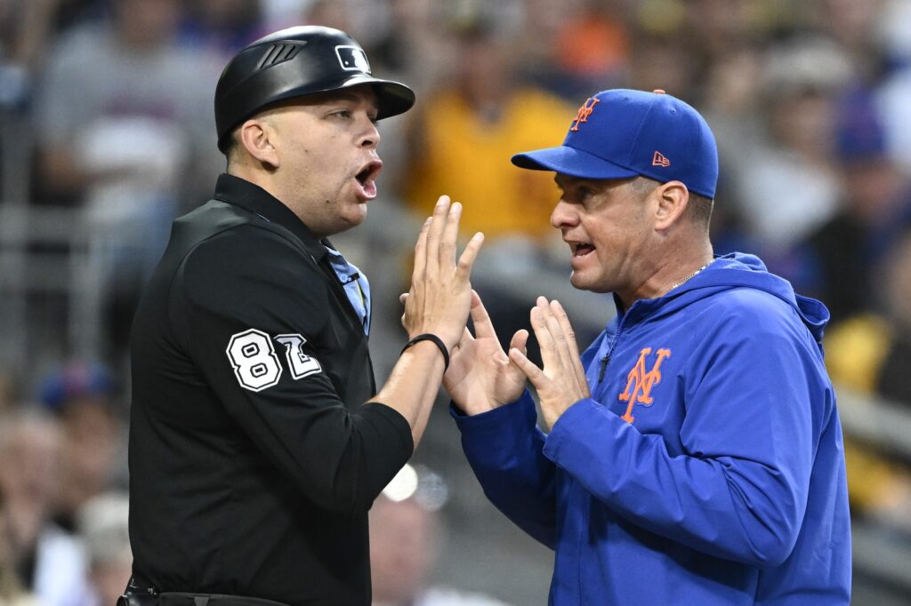 Soto Gets Rung Up, Then Eyeballed by the Umpire