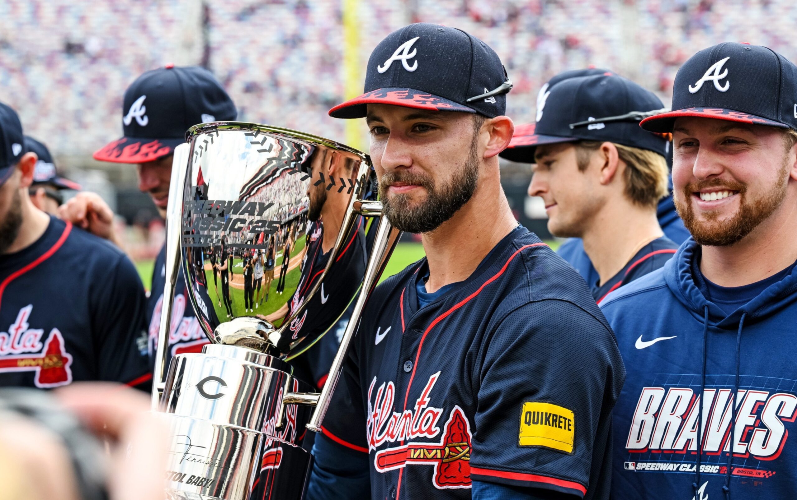 Braves Outfielder's Helmet is Heading to the Hall of Fame Braves Outfielder's Helmet is Heading to the Hall of Fame