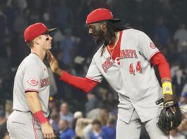 Tall MLB Stars Joke With Teammate About Height Difference