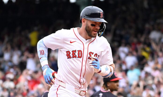 Red Sox Slugger Hits Confusing Home Run, Players and Fans Baffled