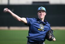 Viral Video of Pitcher Knocking Apple Off Teammate’s Head Viral Video of Pitcher Knocking Apple Off Teammate's Head