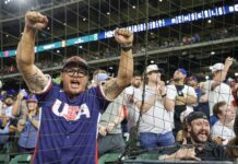 Savage Brawl Erupts Between Rival Fans At Tense WBC Game Savage Brawl Erupts Between Rival Fans At Tense WBC Game