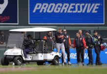 Tigers Star Lies Motionless After Sickening Collision Tigers Star Lies Motionless After Sickening Collision