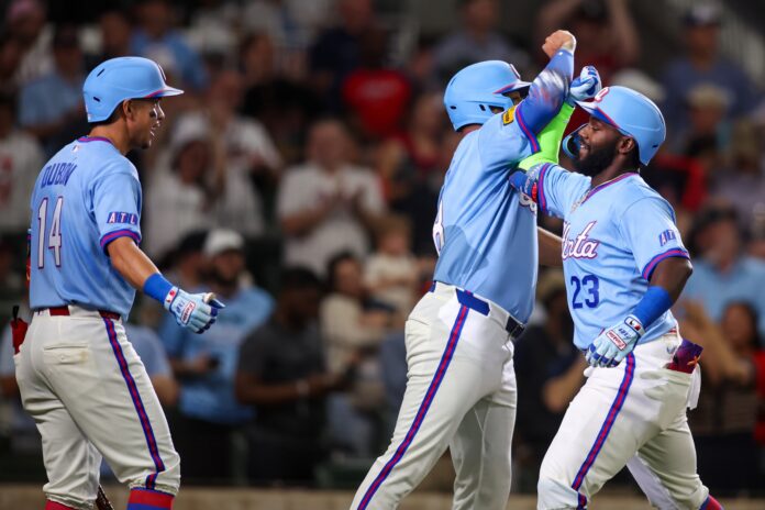 Bottom of the Order Leads Braves to Series-Clinching Rout Bottom of the Order Leads Braves to Series-Clinching Rout