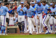 Braves Pitch Eight No-Hit Innings, Ending Losing Streak Braves Pitch Eight No-Hit Innings, Ending Losing Streak