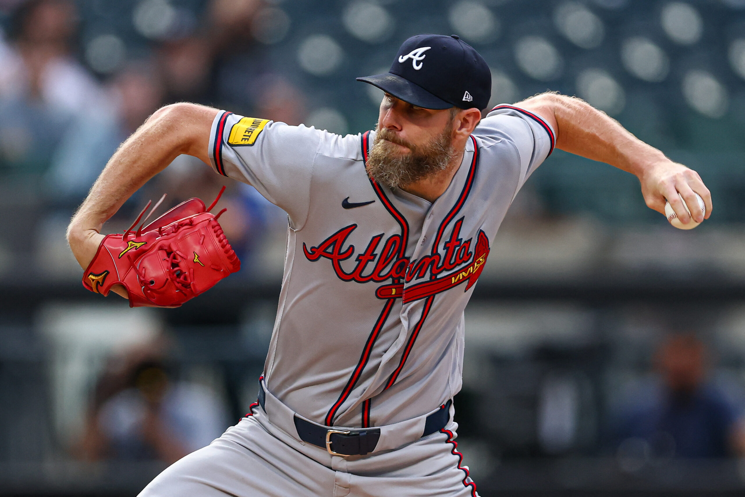 MLB Game Two-Atlanta Braves at New York Mets Chris Sale's July Stats Hide a Staggering Pitching Feat