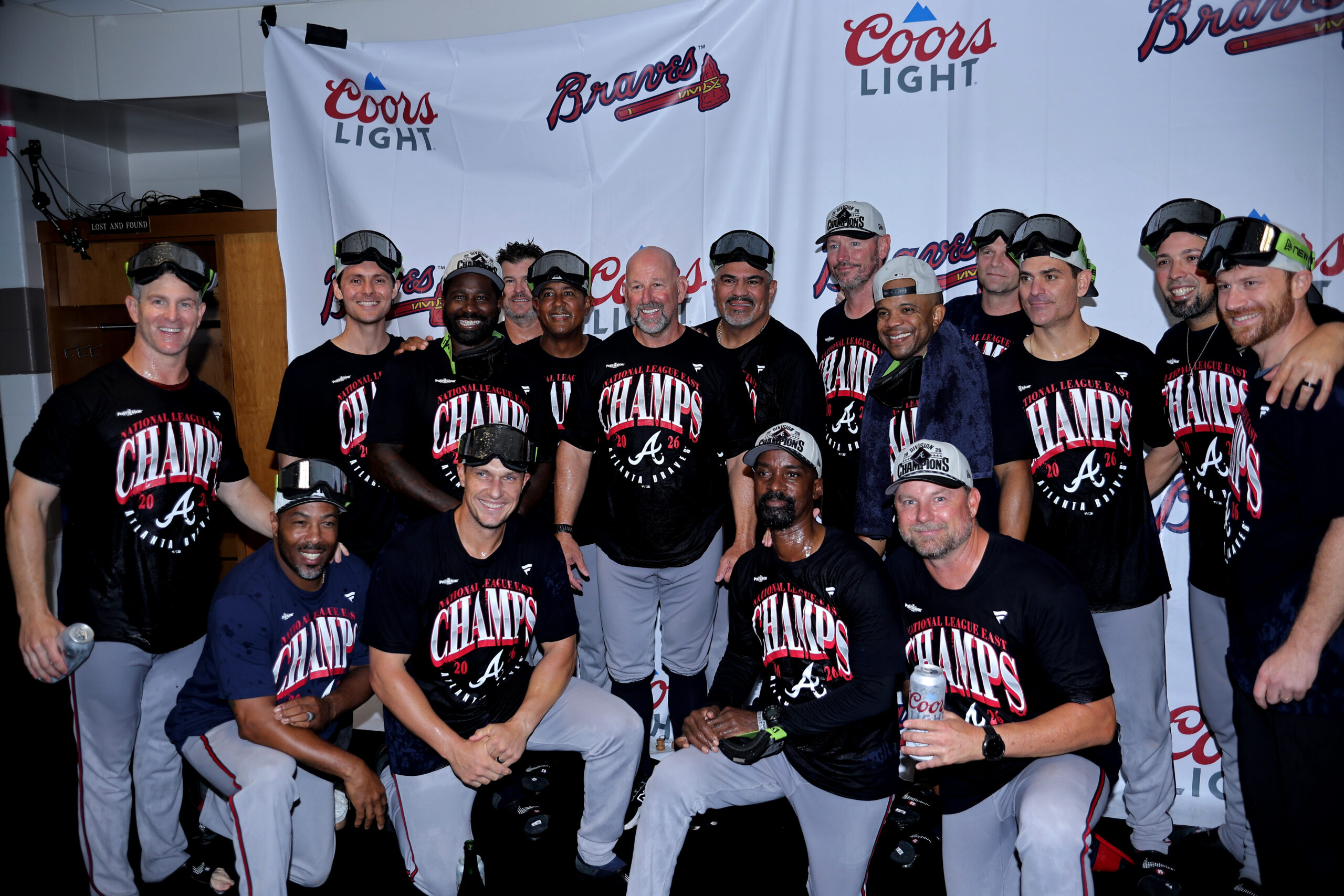 Braves Clinch NL East Title After Sweeping Victory Braves Clinch NL East Title After Sweeping Victory
